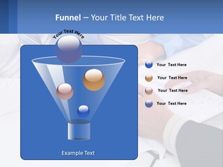 A Group Of People Sitting Around A Table With Papers PowerPoint Template