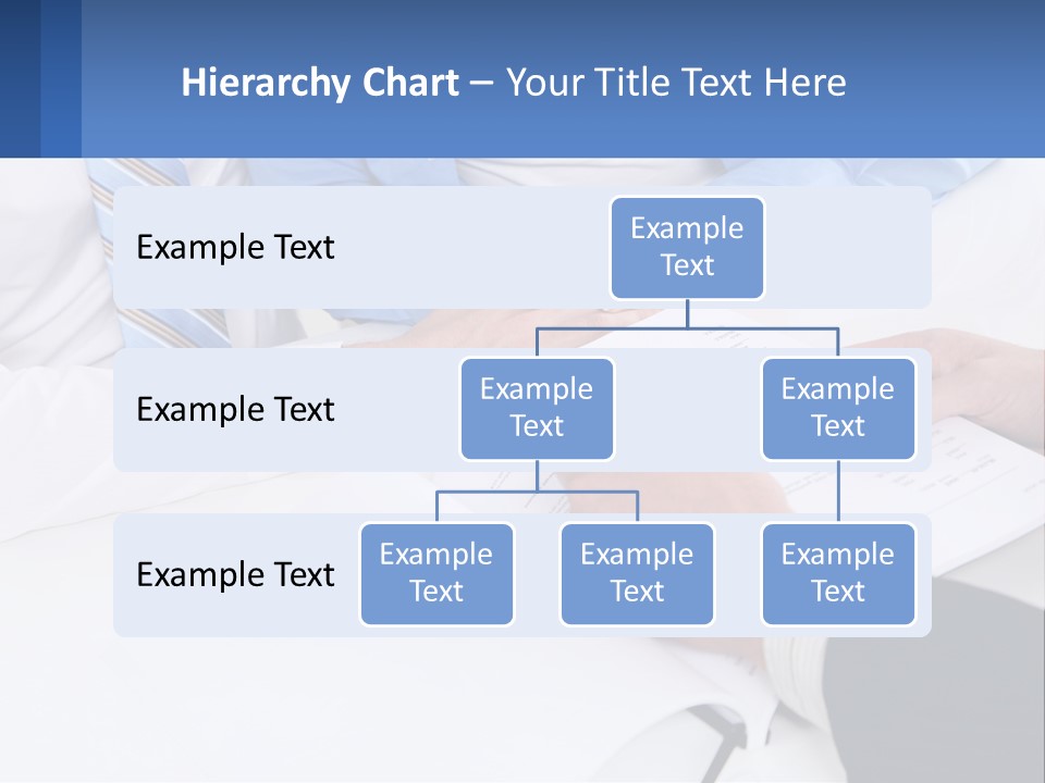 A Group Of People Sitting Around A Table With Papers PowerPoint Template