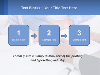 A Group Of People Sitting Around A Table With Papers PowerPoint Template