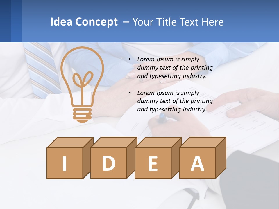 A Group Of People Sitting Around A Table With Papers PowerPoint Template