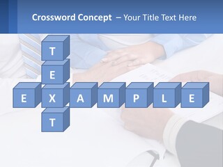 A Group Of People Sitting Around A Table With Papers PowerPoint Template