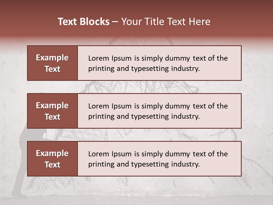 A Man In A Suit Climbing Up A Mountain With A Ladder PowerPoint Template