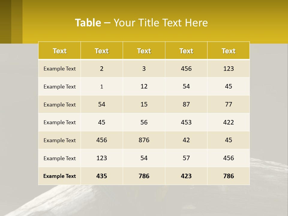 Two Yellow And Green Birds Sitting On Top Of A Tree Branch PowerPoint Template