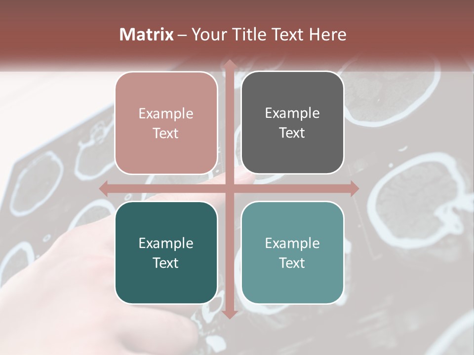 A Person Pointing At A Presentation On A Screen PowerPoint Template