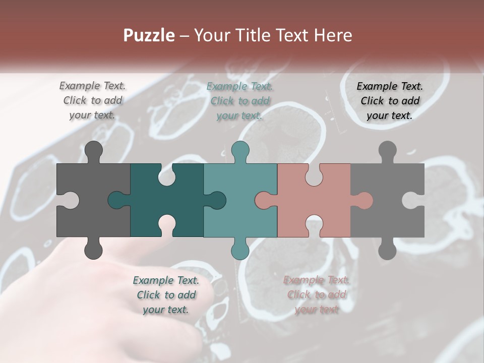 A Person Pointing At A Presentation On A Screen PowerPoint Template