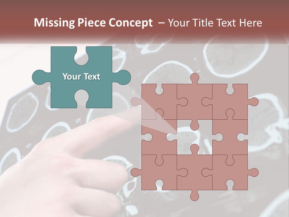 A Person Pointing At A Presentation On A Screen PowerPoint Template