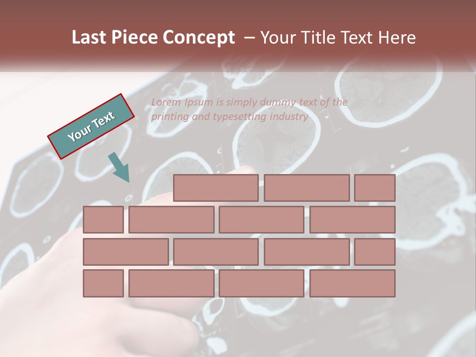A Person Pointing At A Presentation On A Screen PowerPoint Template