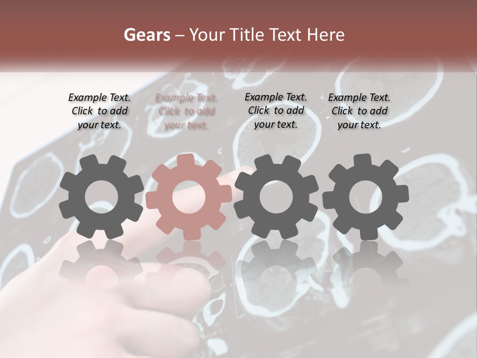 A Person Pointing At A Presentation On A Screen PowerPoint Template