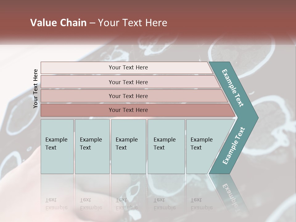A Person Pointing At A Presentation On A Screen PowerPoint Template