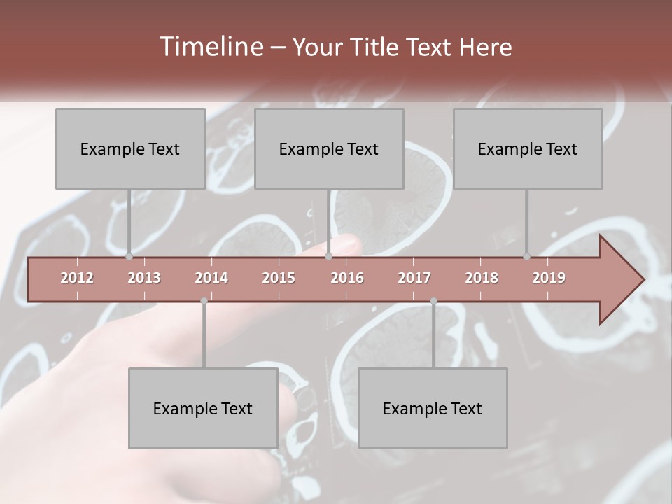 A Person Pointing At A Presentation On A Screen PowerPoint Template