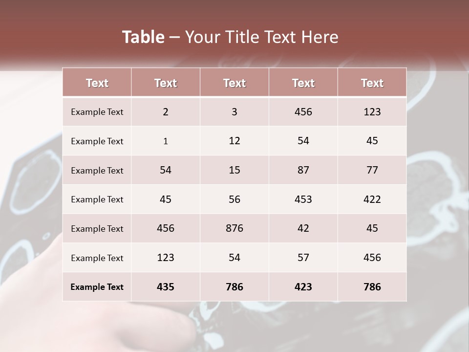 A Person Pointing At A Presentation On A Screen PowerPoint Template