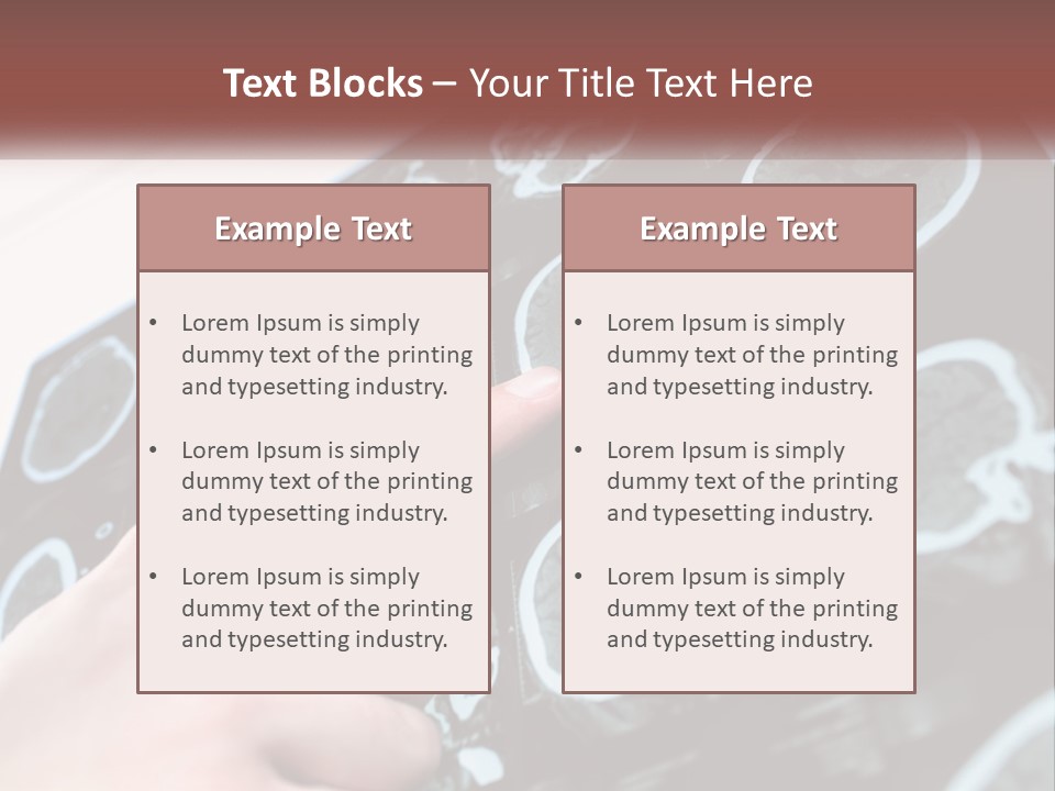 A Person Pointing At A Presentation On A Screen PowerPoint Template