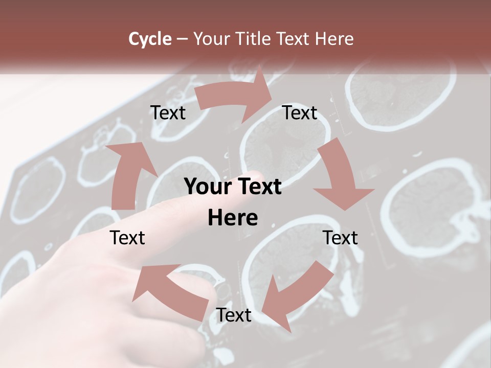 A Person Pointing At A Presentation On A Screen PowerPoint Template