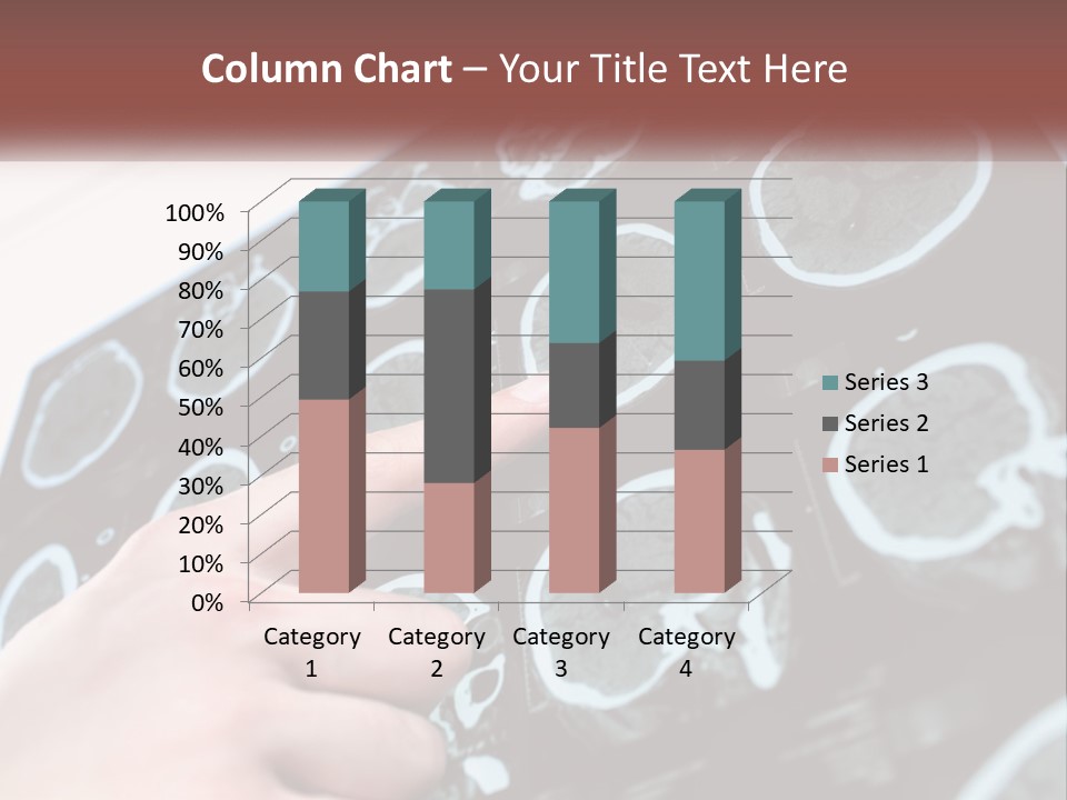 A Person Pointing At A Presentation On A Screen PowerPoint Template