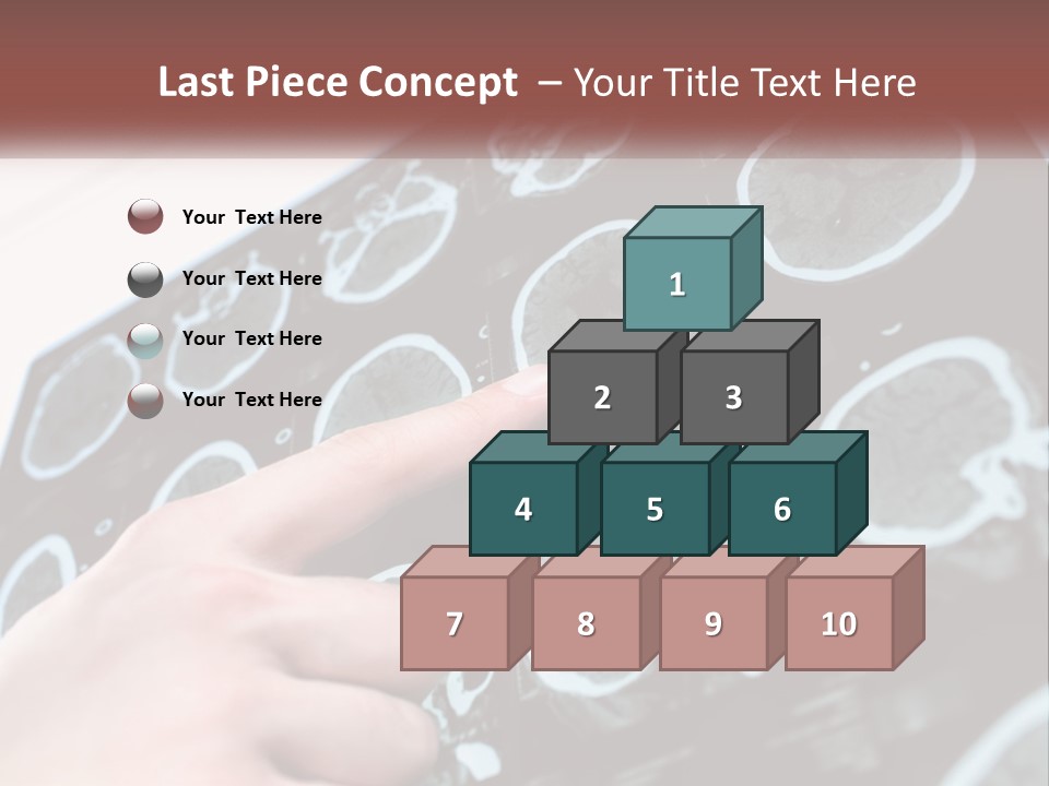 A Person Pointing At A Presentation On A Screen PowerPoint Template