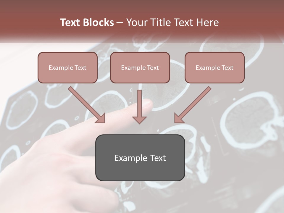 A Person Pointing At A Presentation On A Screen PowerPoint Template