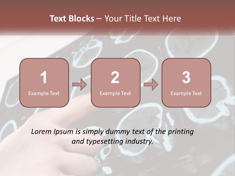 A Person Pointing At A Presentation On A Screen PowerPoint Template