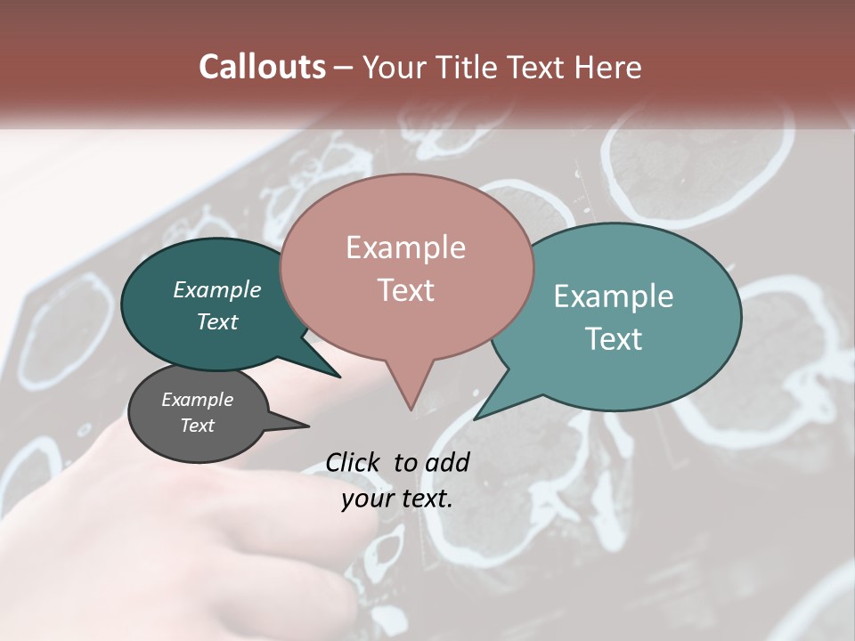 A Person Pointing At A Presentation On A Screen PowerPoint Template