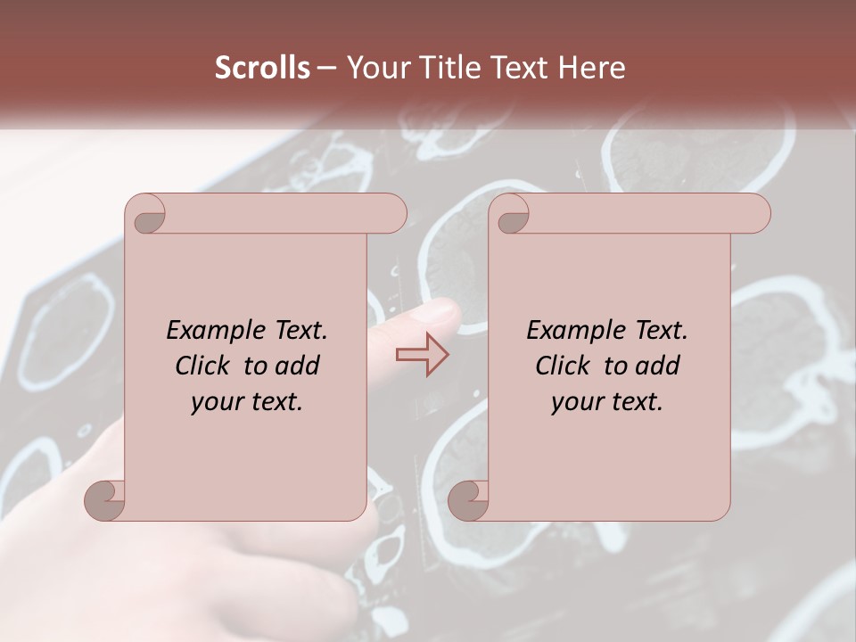 A Person Pointing At A Presentation On A Screen PowerPoint Template