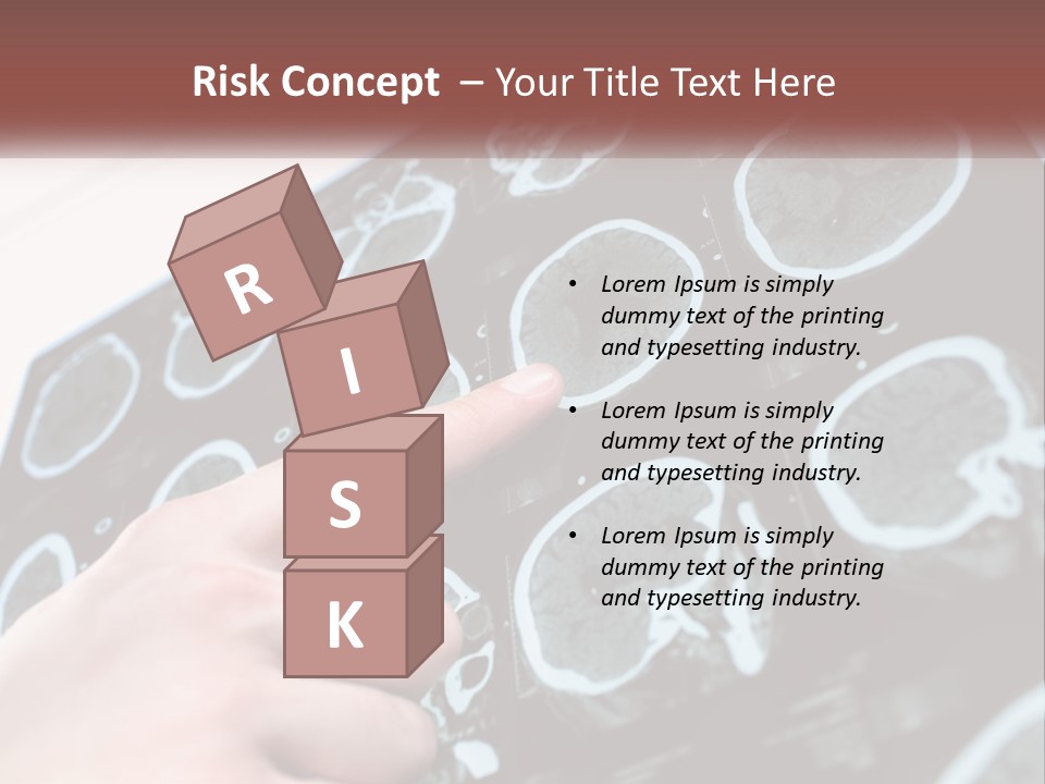 A Person Pointing At A Presentation On A Screen PowerPoint Template