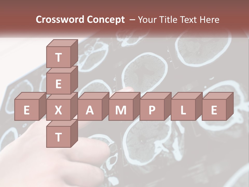 A Person Pointing At A Presentation On A Screen PowerPoint Template