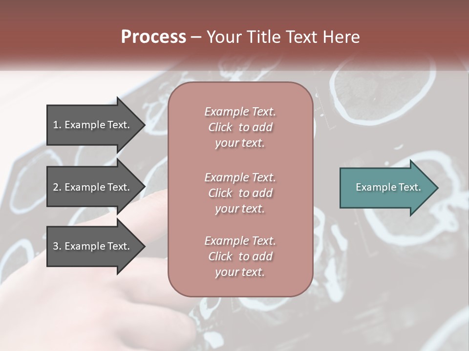 A Person Pointing At A Presentation On A Screen PowerPoint Template