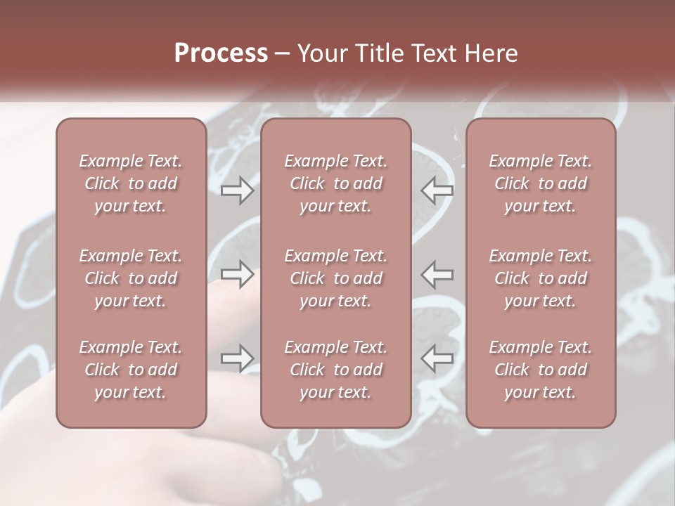 A Person Pointing At A Presentation On A Screen PowerPoint Template