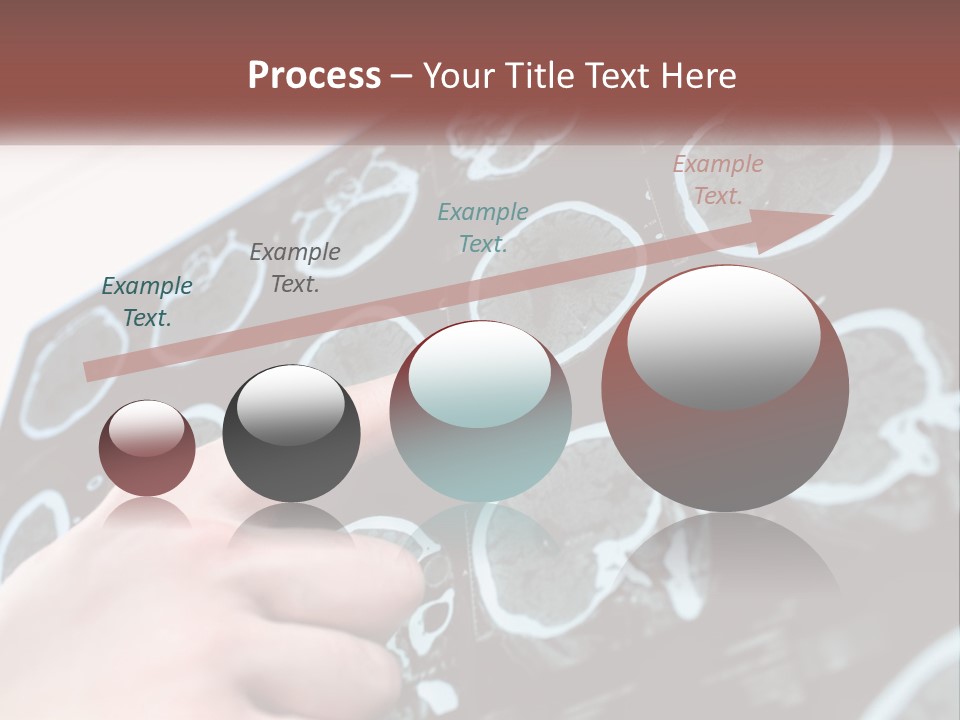 A Person Pointing At A Presentation On A Screen PowerPoint Template