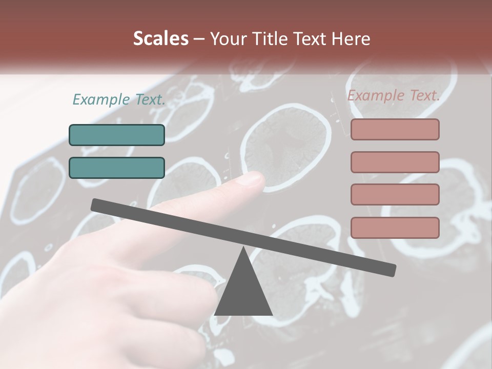 A Person Pointing At A Presentation On A Screen PowerPoint Template