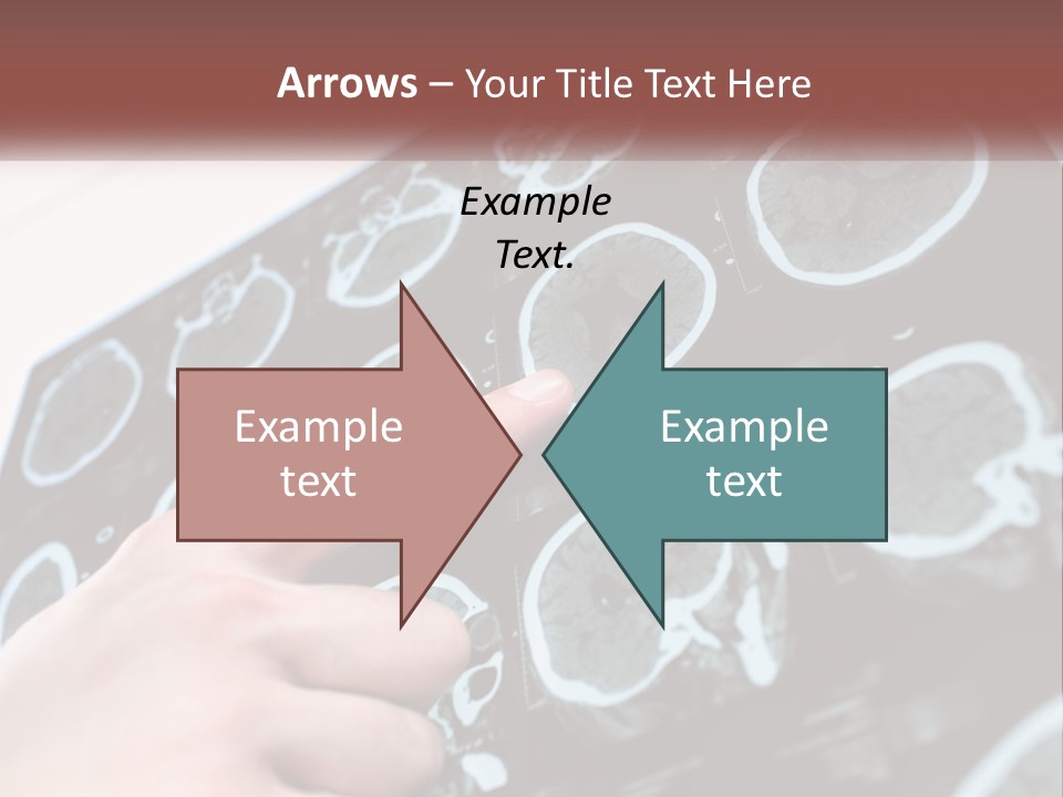 A Person Pointing At A Presentation On A Screen PowerPoint Template