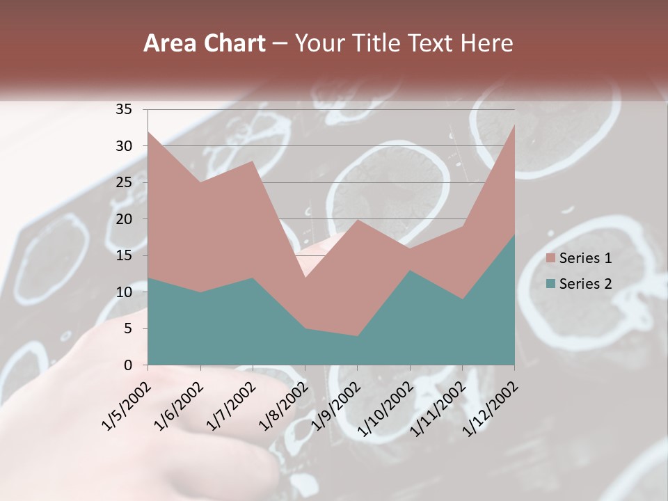 A Person Pointing At A Presentation On A Screen PowerPoint Template