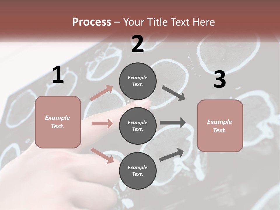 A Person Pointing At A Presentation On A Screen PowerPoint Template