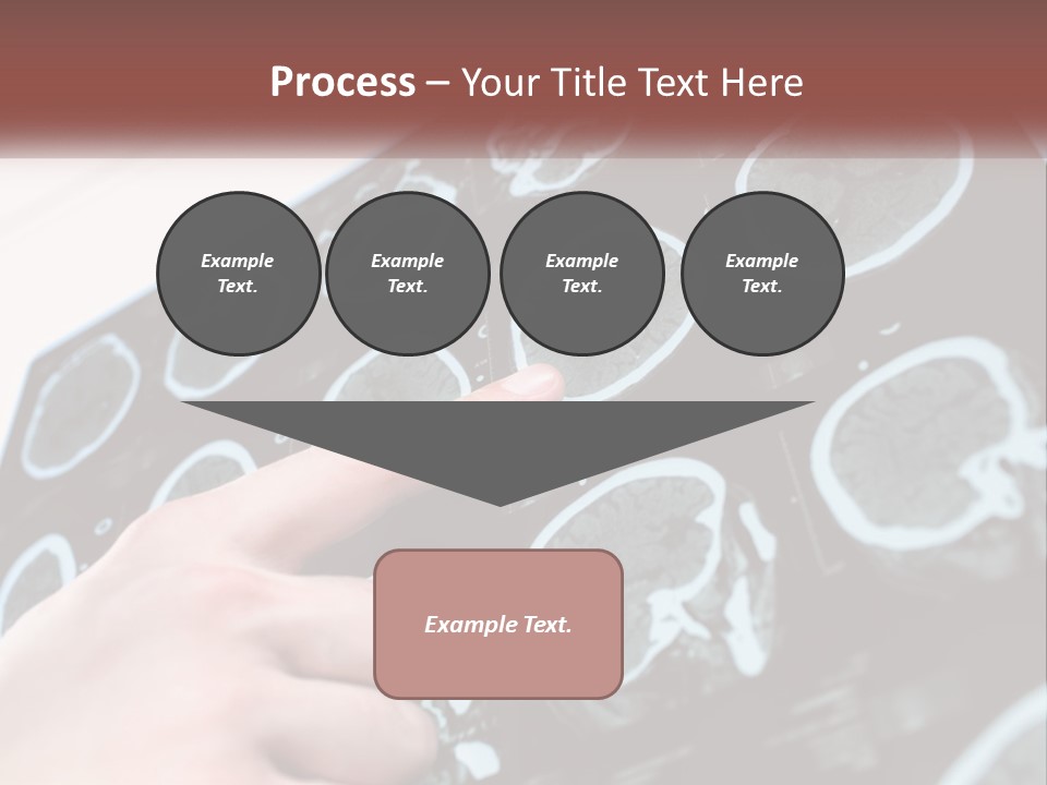 A Person Pointing At A Presentation On A Screen PowerPoint Template