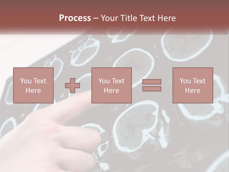 A Person Pointing At A Presentation On A Screen PowerPoint Template