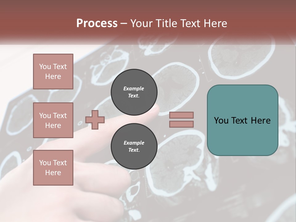 A Person Pointing At A Presentation On A Screen PowerPoint Template