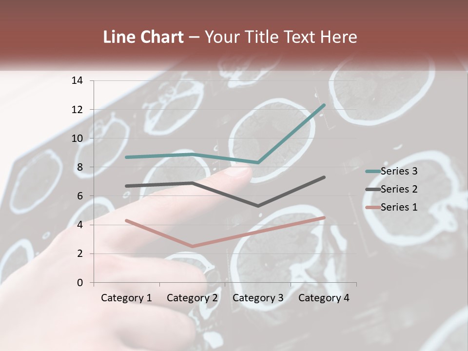 A Person Pointing At A Presentation On A Screen PowerPoint Template
