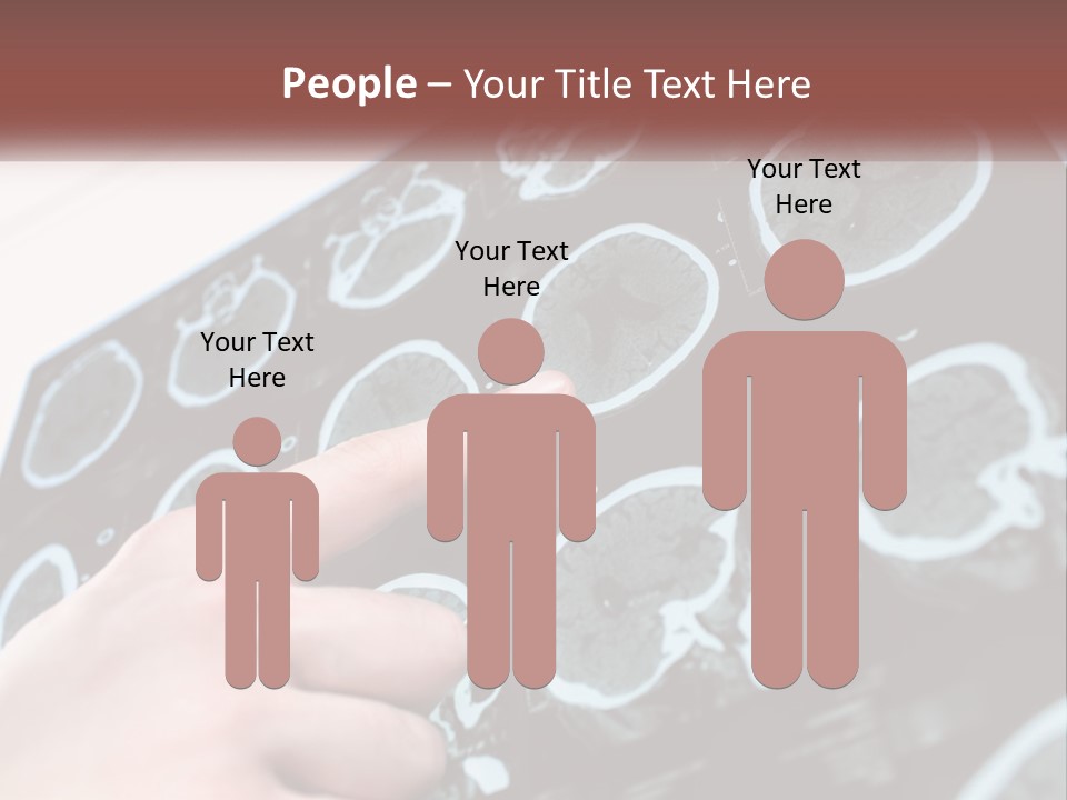 A Person Pointing At A Presentation On A Screen PowerPoint Template