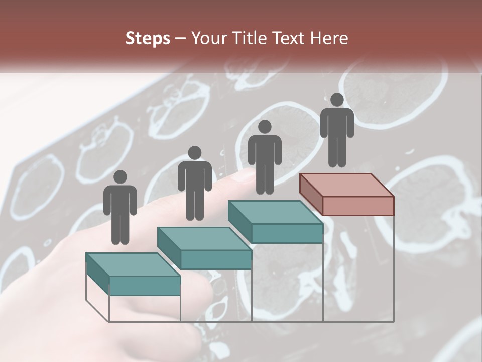 A Person Pointing At A Presentation On A Screen PowerPoint Template