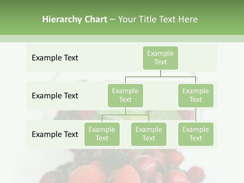 A Bowl Of Berries And Raspberries On A White Background PowerPoint Template