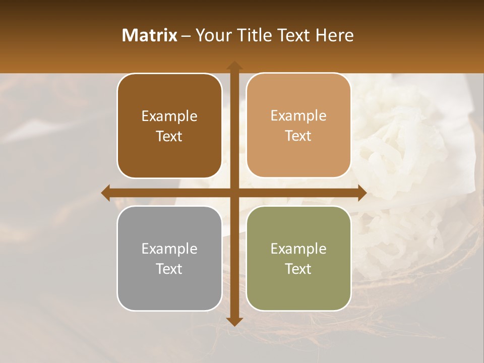 A Picture Of Some Food On A Table PowerPoint Template