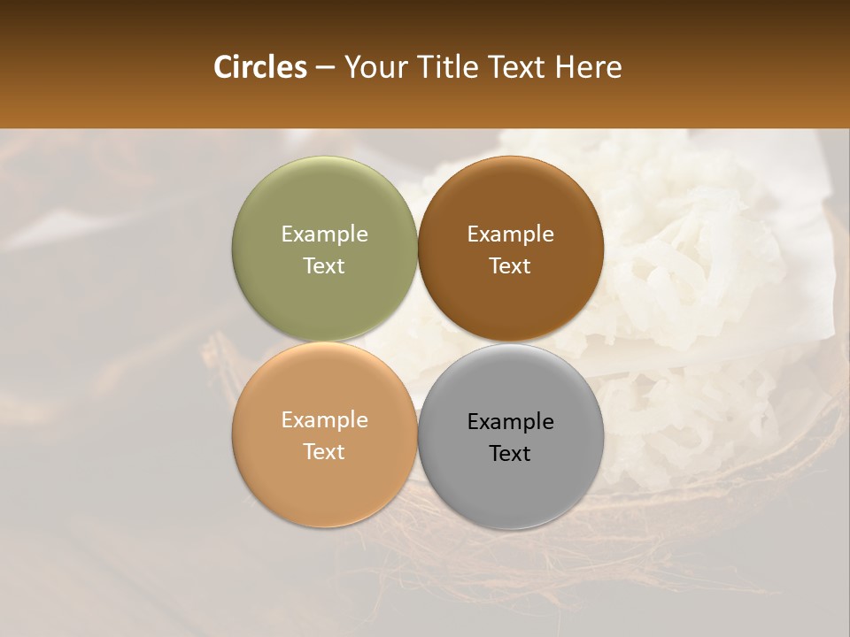 A Picture Of Some Food On A Table PowerPoint Template