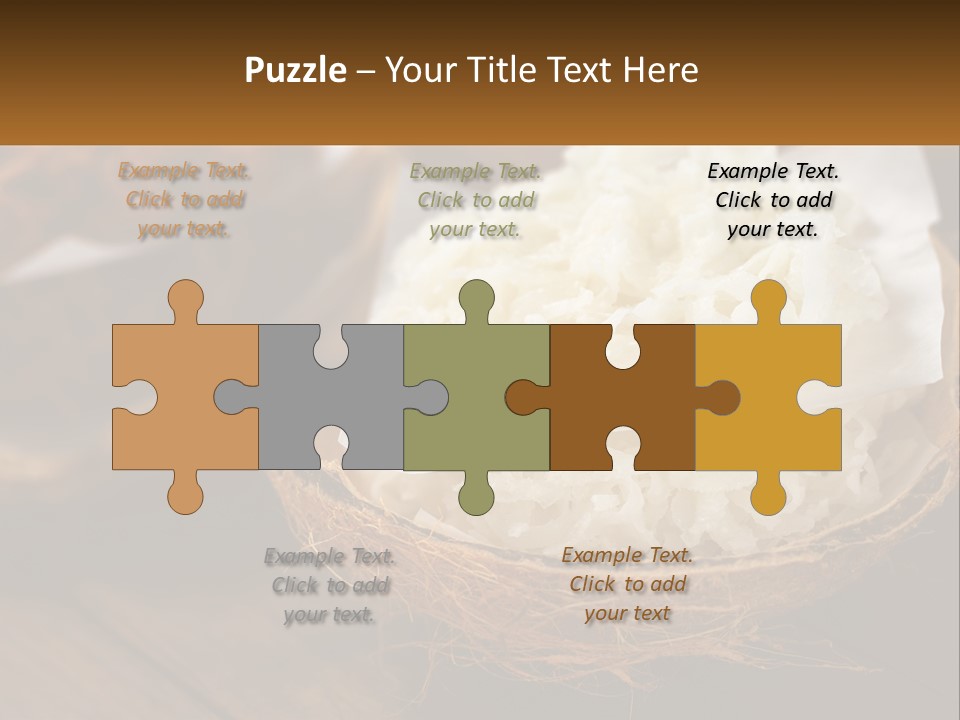 A Picture Of Some Food On A Table PowerPoint Template