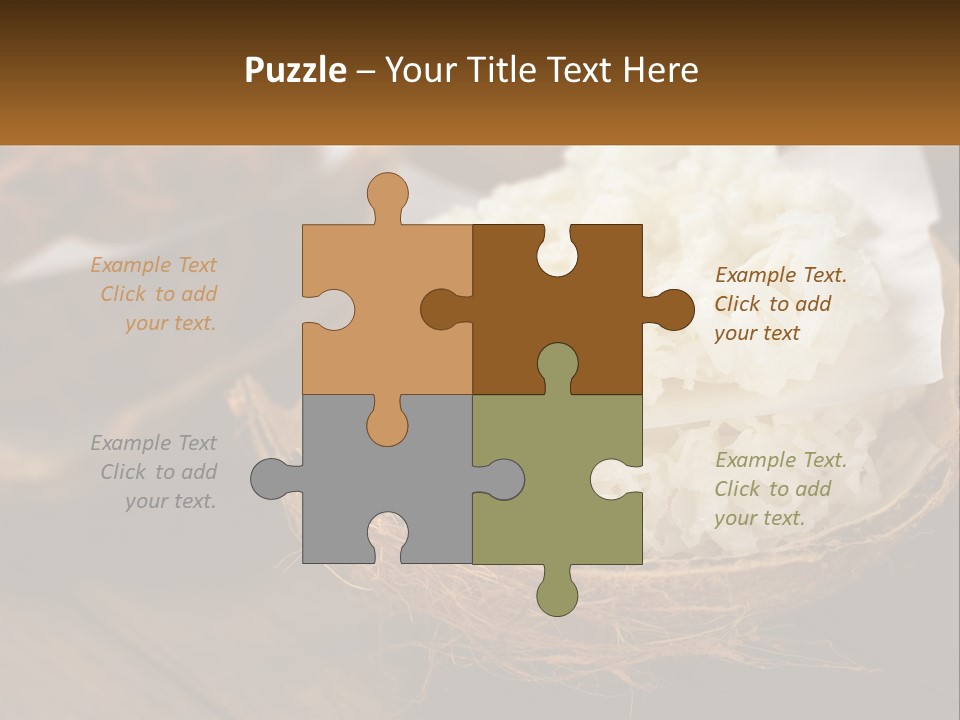 A Picture Of Some Food On A Table PowerPoint Template