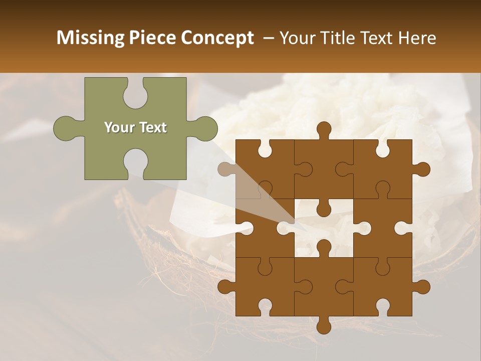 A Picture Of Some Food On A Table PowerPoint Template