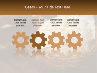 A Picture Of Some Food On A Table PowerPoint Template