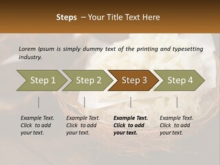 A Picture Of Some Food On A Table PowerPoint Template