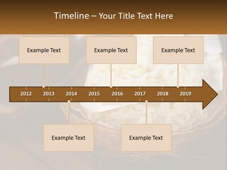 A Picture Of Some Food On A Table PowerPoint Template