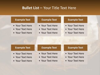 A Picture Of Some Food On A Table PowerPoint Template