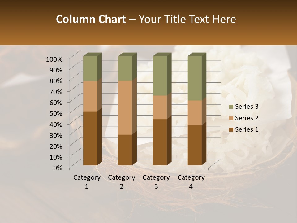 A Picture Of Some Food On A Table PowerPoint Template