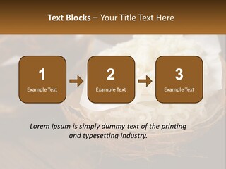 A Picture Of Some Food On A Table PowerPoint Template